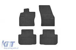 image-48-Specific rubber mats suitable for Frogum El Toro series for VW Golf Sportsvan 2014-2020, 4-piece set, black color