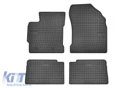 image-44-Specific rubber mats suitable for Toyota Auris 2013-2018, 4-piece set, black color from Frogum El Toro series