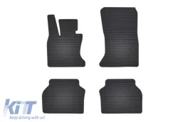 image-14-Specific rubber mats suitable for BMW 5 Series GT F07 2008-2017, 4-piece set, black color