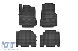image-20-Specific rubber mats suitable for Mercedes A class W168 2001-2004 long wheelbase, 4-piece set, black color