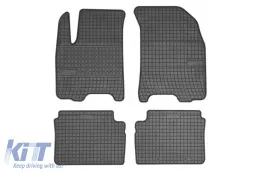 image-26-Specific rubber mats suitable for Chevrolet Aveo T200, T250 2002-2012, Kalos 2004-2007, 4-piece set, black color