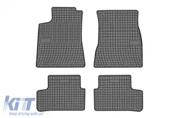 image-49-Specific rubber mats suitable for Mercedes CLA C118 after 2019, 4-piece set, black color