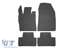 image-45-Specific rubber mats suitable for Frogum El Toro series for Opel Astra L, Citroen DS4 hatchback, Peugeot 308 after 2021, 4-piece set, black color