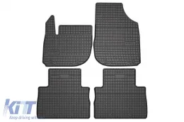 image-53-Specific rubber mats suitable for Frogum El Toro series for Honda e:NY1 SUV after 2023, 4-piece set, black color