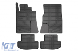 image-58-Specific rubber mats suitable for Frogum El Toro series for Ford Mustang Coupe 2014-2023, Mustang Coupe after 2023, 4-piece set, black color