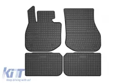 image-73-Specific rubber mats suitable for BMW iX1 U11 Electric after 2022, 4-piece set, black color