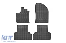 image-18-Specific rubber mats suitable for Dacia Lodgy after 2012, 4-piece set, black color