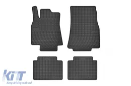 image-43-Specific rubber mats suitable for Mercedes B class W245 2005-2011, 4-piece set, black color from Frogum El Toro series