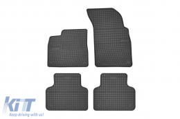 image-56-Specific rubber mats suitable for Audi Q7 after 2015, 4-piece set, black color