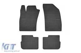 image-64-Specific rubber mats suitable for Frogum El Toro series for Fiat Tipo sedan after 2016, 4-piece set, black color