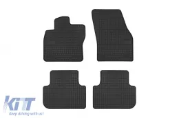 image-2-Specific rubber mats suitable for VW Tiguan after 2016, 4-piece set, black color