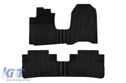image-25-Rubber mats Gumarny Zubri suitable for Honda CR-V 2007-2012, 4-piece set, black color