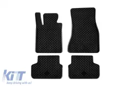 image-35-Rubber mats Gumarny Zubri suitable for BMW 5 Series G30 sedan, G31 wagon, Series 6 G32 GT after 2017, 4-piece set, black color