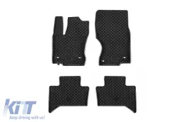 image-6-Rubber mats Gumarny Zubri suitable for Toyota Land Cruiser 250 after 2024, 4-piece set, black color