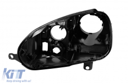 image-44-Left headlight housing suitable for Volkswagen Golf 5, Jetta 2003-2009
