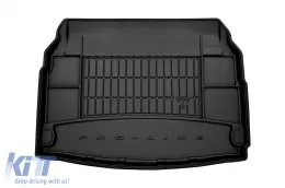 image-55-Frogum ProLine rubber trunk mat suitable for Mercedes C class W205 sedan 2014-2020 model without folding rear seats