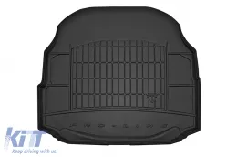 image-40-Frogum ProLine rubber trunk mat suitable for Mercedes C class W203 sedan 2000-2006