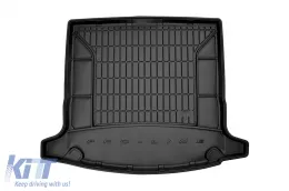 image-30-Frogum ProLine rubber trunk mat suitable for Mercedes CLA X118 coupe after 2019 with organizer in the trunk, with side pockets