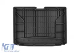 image-49-Frogum ProLine rubber trunk mat suitable for Renault Captur after 2019 with the trunk floor in the lower position