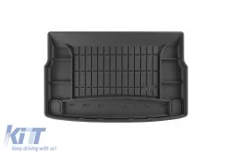 image-36-Frogum ProLine rubber trunk mat suitable for Hyundai Kona Electric after 2022 with the trunk floor in the lower position