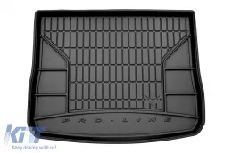 image-45-Frogum ProLine rubber trunk mat suitable for Volkswagen Tiguan 2007-2017 with the trunk floor in the upper position