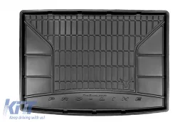 image-2-Frogum ProLine rubber trunk mat suitable for Mercedes B class W246 2011-2018 with the trunk floor in the lower position