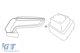 image-70-Rati Armrest model Armster S with black eco leather suitable for Citroen C4 after 2021