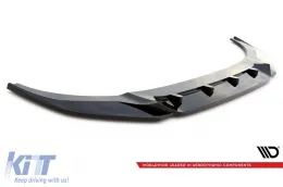 image-43-Maxton Design version 2 spoiler suitable for front bumper of Audi RSQ8 MK1 after 2019, black lacquer