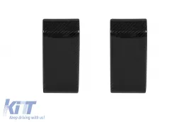 image-8-Carbon trim strips suitable for the rear B-design bumper on Mercedes G-Class W465 after 2024