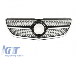 image-46-Chrome/black diamond grille suitable for Mercedes Vito W447 after 2020