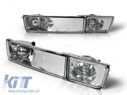 image-14-LED tuning indicator kit suitable for VW Golf III 1991-1997/Vento 1992-1998 with chrome base left + right