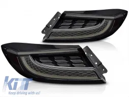 image-30-LED tail light set suitable for Toyota GR86 after 2021, smoked base, left and right
