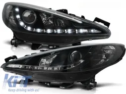 image-3-Tuning headlight set suitable for PEUGEOT 207 05.2006-06.2009, left and right