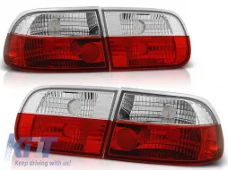 image-17-Tuning tail light set suitable for Honda CIVIC 0 09.1991-08.1995 3 doors with red and white base, left and right