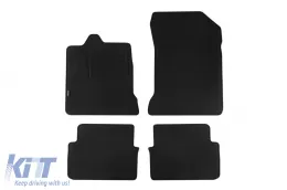 image-29-Double-layer carpet floor mats suitable for Renault Laguna sedan, estate 2007-2015, set of 4 pieces, black