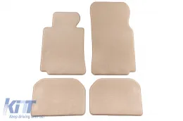 image-40-Textile floor mats Petex Comet series suitable for BMW 7 series E38 1994-2002, set of 4 pieces, beige