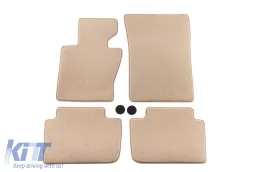 image-8-Textile floor mats Petex Comet series suitable for BMW X3 E83 2004-2010, set of 4 pieces, beige