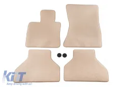 image-11-Textile floor mats Petex Comet series suitable for BMW X5 E70 2007-2013, set of 4 pieces, beige