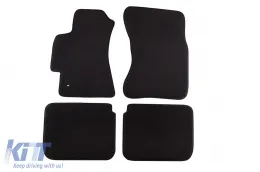 image-42-Three-layer textile floor mats suitable for Subaru Legacy, Outback 2003-2009, set of 4 pieces, black