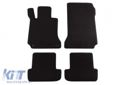 image-31-Three-layer textile floor mats suitable for Mercedes C-Class W204 Coupe 2011-2015, set of 4 pieces, black