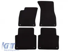 image-38-Three-layer textile floor mats suitable for Audi S8 2007-2010, set of 4 pieces, black