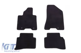 image-46-Three-layer textile floor mats suitable for Kia Sportage after 2016, set of 4 pieces, black