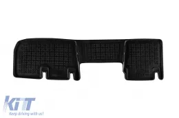 image-15-Specific rubber mat suitable for Fiat Talento, Nissan NV300 after 2016, Renault Trafic except for the SpaceClass version, Opel Vivaro 2014-2018, for 2nd row seats, 1-piece set, black color
