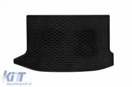 image-52-Rubber trunk mat by Rigum suitable for Hyundai Kona 2017-2023, with the trunk floor in the upper position, black