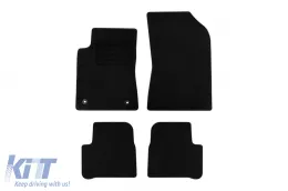 image-68-Textile floor mats by Rigum suitable for Citroen C3 after 2016, set of 4 pieces, black