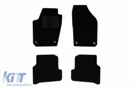 image-25-Textile floor mats by Rigum suitable for Seat Ibiza 2008-2017, set of 4 pieces, black