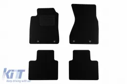 image-64-Textile floor mats by Rigum suitable for Audi A8 2001-2003, set of 4 pieces, black