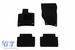 image-67-Textile floor mats by Rigum suitable for Audi Q7 2006-2015, set of 4 pieces, black