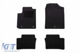 image-76-Textile floor mats by Rigum suitable for KIA Picanto after 2017, set of 4 pieces, black