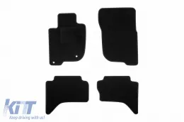 image-54-Textile floor mats by Rigum suitable for Mitsubishi L200 2007-2015, set of 4 pieces, black